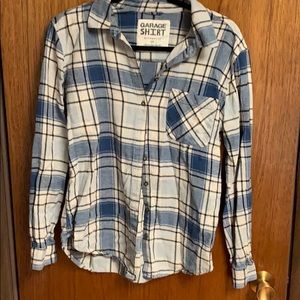 Garage boyfriend fit flannel